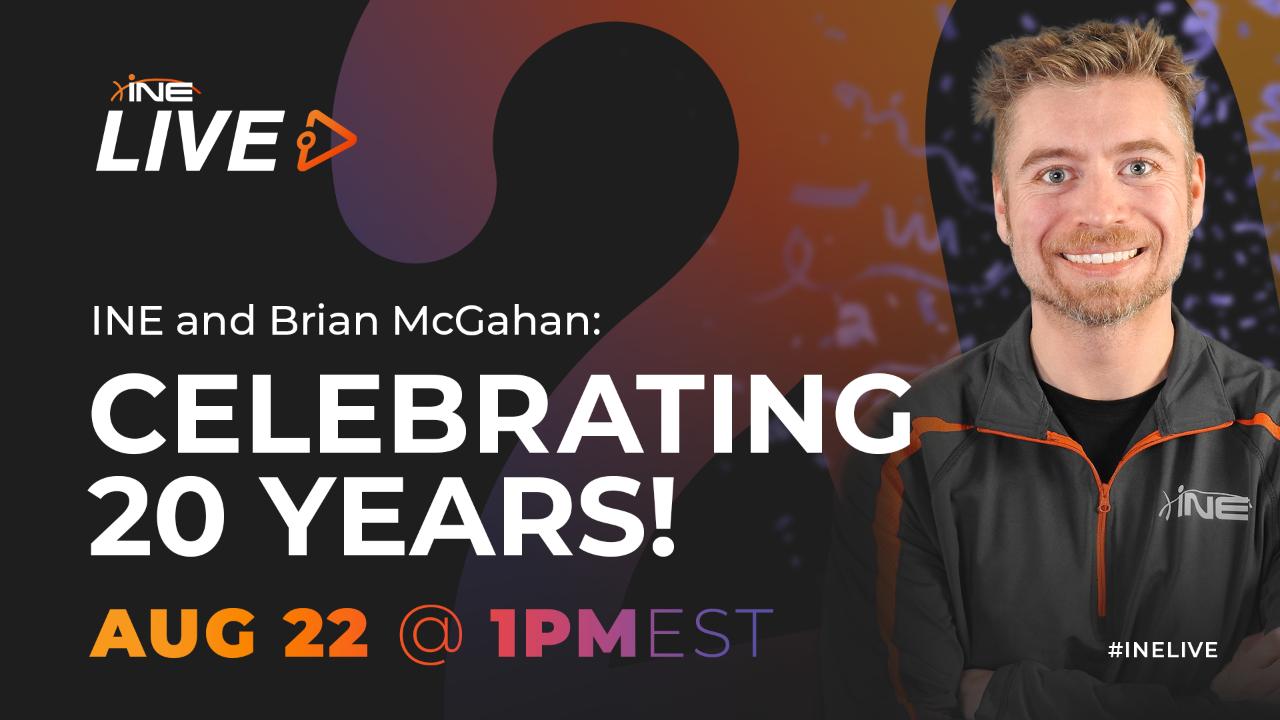 INE & Brian McGahan: Celebrating 20 Years!